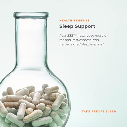Rest-ZZZ - Powerful Sleep Support Supplement - Fall Asleep & Stay Asleep - Calms Nervous System LifeSeasons buy supplements canada