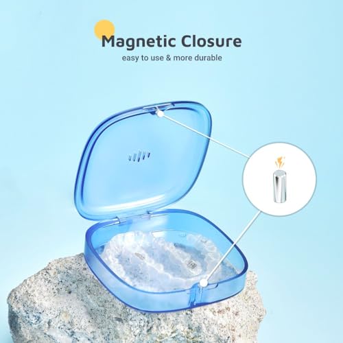 Slim Transparent Aligner Case with Magnetic Closure, Small Compact Retainer Holder Fits Maobuli buy supplements canada
