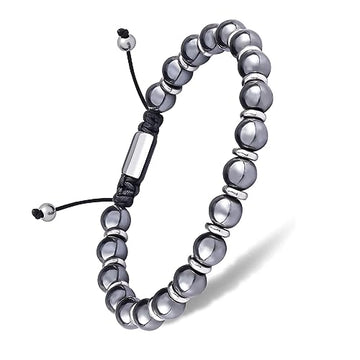 CARITATE Magnetic Hematite Bracelet for Women and Men, Healing Energy Beaded Bracelet CARITATE buy supplements canada