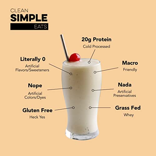 Clean Simple Eats Coconut Cream Whey Protein Powder, Natural Sweetened and Cold Clean Simple Eats buy supplements canada
