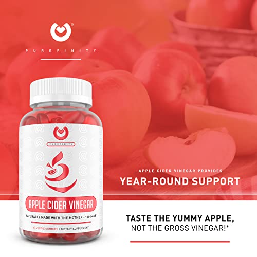 PUREFINITY Apple Cider Vinegar Gummies – Raw, Natural, Unfiltered ACV from The Mother PUREFINITY buy supplements canada