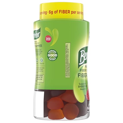 Benefiber Prebiotic GLP-1 Friendly Fiber Supplement Gummies for Digestive Health, Assorted Fruit Flavor - 81 Count Benefiber buy supplements canada