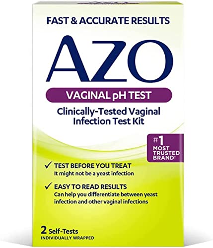 AZO Vaginal pH Test Kit, Clinically-Tested Vaginal Infection Test Kit, Fast & Accurate Results AZO buy supplements canada