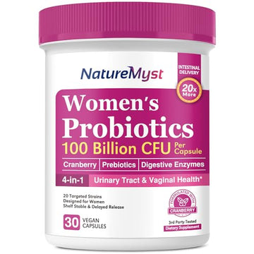 NatureMyst Women’s Probiotics 100 Billion, 20 Targeted Strains with Organic Cranberry NatureMyst buy supplements canada