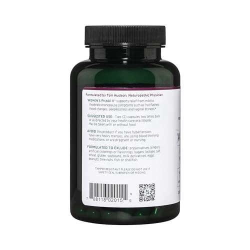 Vitanica Women's Phase II, Menopause Support, Vegan, 90 Capsules Vitanica buy supplements canada