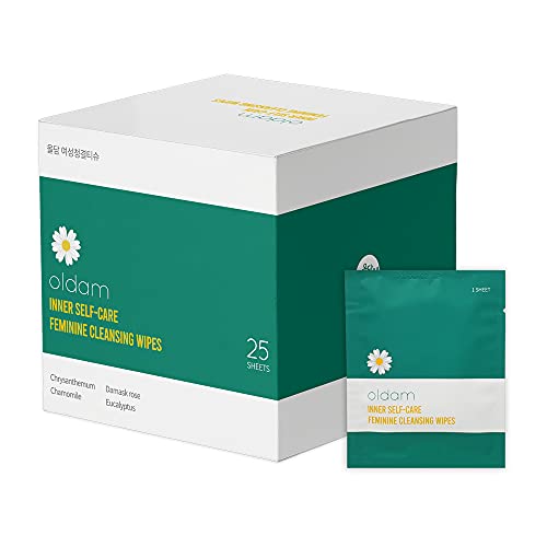 Oldam Feminine Flushable Wipes: 100% Vegan, pH-Balanced, Moisturizers & Essential Oils, Sensitive Skin Oldam buy supplements canada