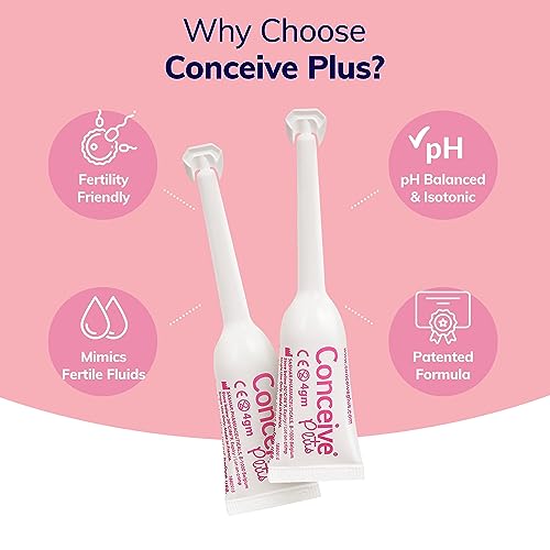 Conceive Plus Fertility Lubricant in Pre-Filled Applicators, Fertility Friendly Lube for Couples Trying CONCEIVE PLUS buy supplements canada