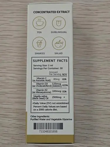 NaturePlanet Organic Soursop Bitters and Black Seed Oil Drops Bundles with Vitamins D3, K2, B6, C | NaturePlanet buy supplements canada