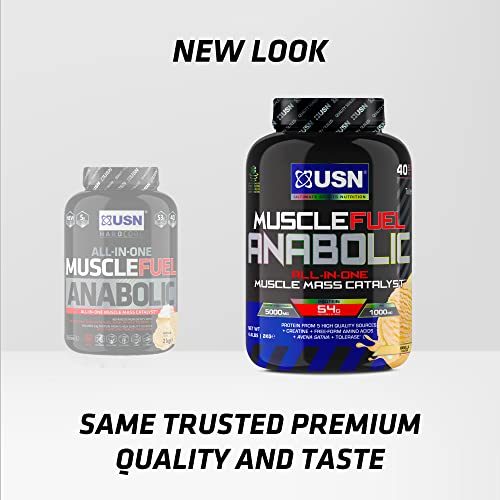 USN Muscle Fuel Anabolic Banana All-in-one Protein Powder Shake (2kg): Workout-Boosting USN buy supplements canada
