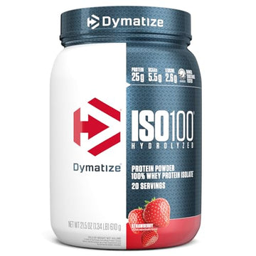 Dymatize ISO100 Hydrolyzed Protein Powder, 100% Whey Isolate Protein, 25g of Protein Dymatize buy supplements canada