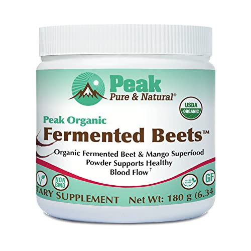 Peak Pure & Natural Peak Organic Fermented Beets - Organic Fermented Beet Powder Peak Pure & Natural buy supplements canada