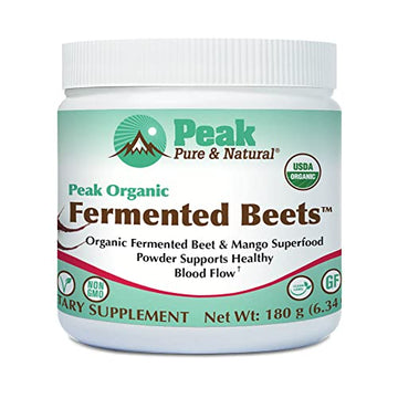 Peak Pure & Natural Peak Organic Fermented Beets - Organic Fermented Beet Powder Peak Pure & Natural buy supplements canada
