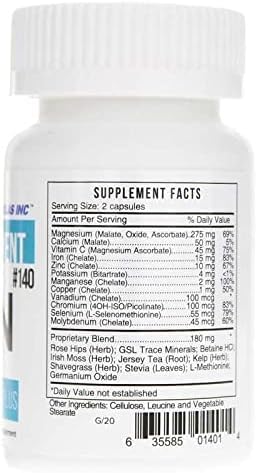 Systemic Formulas MIN Multi Mineral Plus - 60 Capsules (Pack of 2) Comprehensive Mineral Support for Wellness - Balanced Blend, Essential Nutrients Generic buy supplements canada