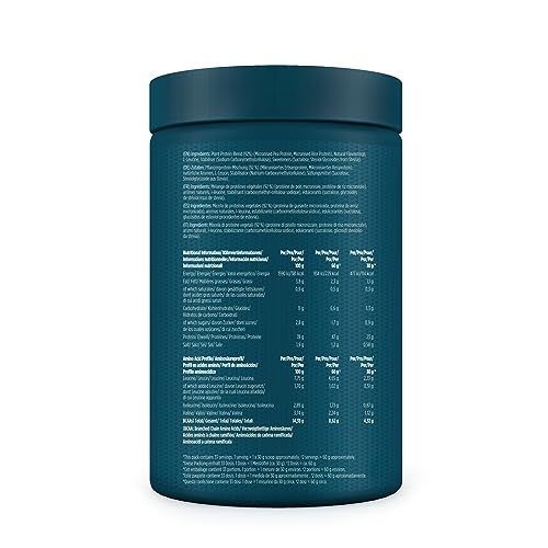 Kinetica Vanilla Flavour Plant Protein 1kg | Blend of Pea and Rice Protein | Vegan Kinetica buy supplements canada
