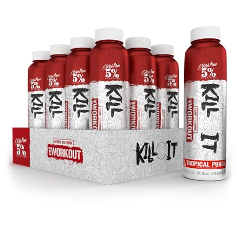 5% Nutrition Kill It Ready-to-Drink High Stim Pre Workout | 400mg Caffeine Energy Drink 5% Nutrition buy supplements canada
