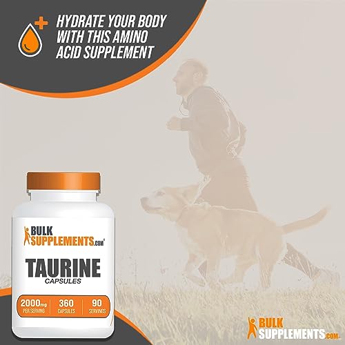 BULKSUPPLEMENTS.COM Taurine Capsules - Taurine Supplement, Taurine 2000mg BULKSUPPLEMENTS.COM buy supplements canada