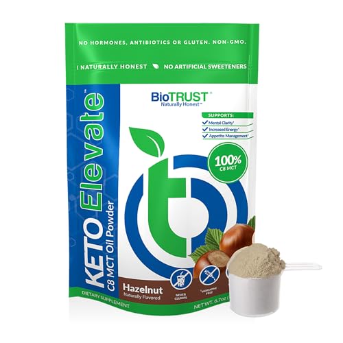 BioTrust Keto Elevate – Pure C8 MCT Oil Powder – Ketogenic Diet Supplement BioTrust buy supplements canada