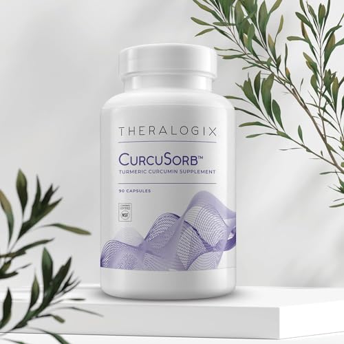 Theralogix CurcuSorb Turmeric Curcumin Supplement - 90-Day Supply - High-Absorption Theralogix buy supplements canada
