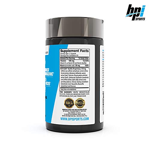 BPI Sports -Roxylean Extreme Fat Burner & Weight Loss Supplement, 60Count BPI Sports buy supplements canada