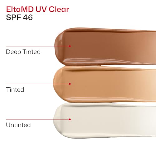 EltaMD UV Clear Tinted Sunscreen for Face, SPF 46 with Zinc Oxide, Oil-Free, Dermatologist Recommended, For Acne-Prone Sensitive Skin, 1.7 oz EltaMD buy supplements canada