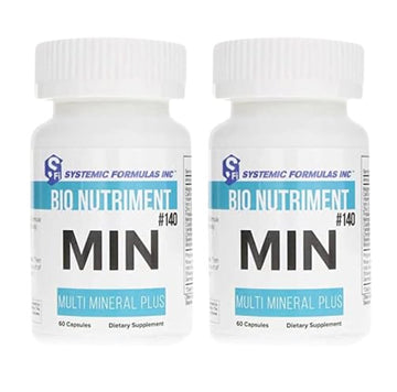 Systemic Formulas MIN Multi Mineral Plus - 60 Capsules (Pack of 2) Comprehensive Mineral Support for Wellness - Balanced Blend, Essential Nutrients Generic buy supplements canada