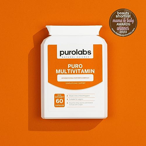 Puro Multivitamin - 34 Multivitamins & Minerals - Daily Complex for Men & Women Purolabs buy supplements canada