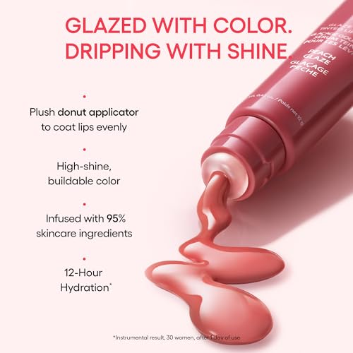 LANEIGE Glaze Craze Tinted Lip Serum, Strawberry Sprinkles: Hydrating Serum for Glossy,Nourished Lips with Plumping Polypeptides,0.42 oz LANEIGE buy supplements canada