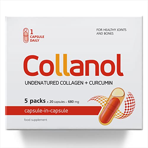 Collanol - Innovation in The Care of Healthy Joints - Liquid Formula in a Double Capsule 3D Collagen Collanol buy supplements canada
