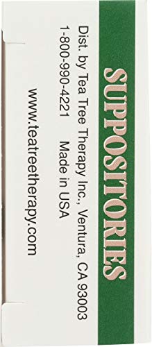 Tea Tree Therapy Vaginal Suppositories with Oil, 6 Count, White Tea Tree Therapy buy supplements canada