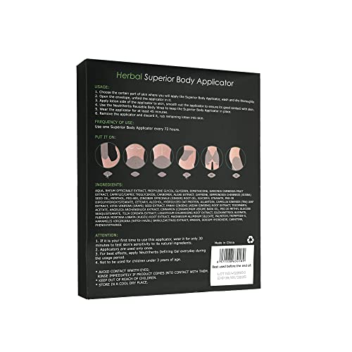 Neutriherbs Body Applicator with Wrap, Effective Nature Formula to Shape, Tone, Firm Body Neutriherbs buy supplements canada