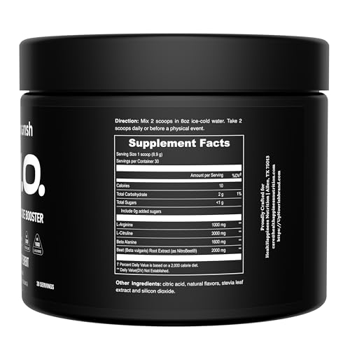 UpNourish Beet Root Powder Nitric Oxide Booster - L arginine L Citrulline Supplements UpNourish buy supplements canada