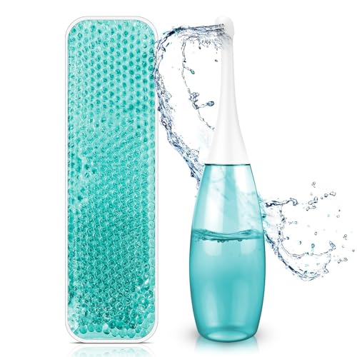 Peri Bottle Postpartum Portable Bidet - Perineal Bottle with 1 Ice Pack, Upside Down Squirt Bottle TheGreen buy supplements canada