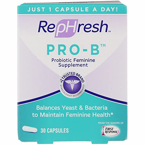 RepHresh Pro-B Vaginal Probiotic Feminine Supplement One Bottle 30 Count Rephresh buy supplements canada