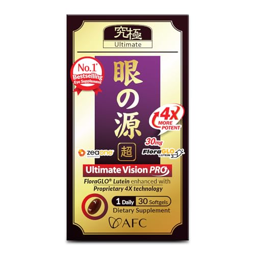 AFC Japan Ultimate Vision PRO - Eye Formula with FloraGLO Lutein 4X AFC buy supplements canada