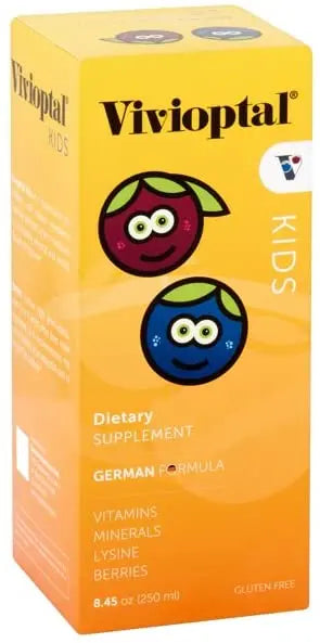 Vivioptal Kids, Liquid Multivitamin & Multiminerals Supplement, Berries, 8.45 Fl Oz Aus Healthcare buy supplements canada