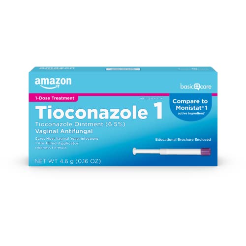 Amazon Basic Care Tioconazole Ointment 6.5 Percent, Vaginal Antifungal, 1-Dose Treatment Amazon Basic Care buy supplements canada