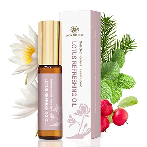 Don Du Ciel Organic and Kid-Friendly Lotus Essential Oil Blend Roll On for Stress Relief and Itch Relief Don Du Ciel buy supplements canada