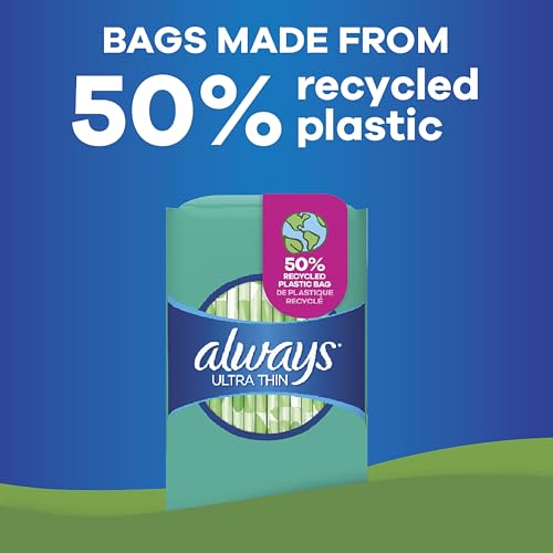 Always Ultra Thin, Feminine Pads For Women, Size 1 Regular Absorbency, With Wings, Unscented, 46 Count Always buy supplements canada