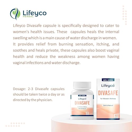 Divasafe Capsules for Abnormal Vaginal Discharge, 100% Natural Formulation Manufactured My Store buy supplements canada
