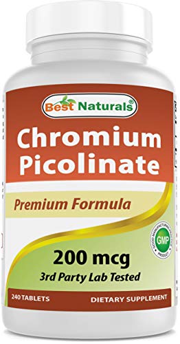Best Naturals Chromium Picolinate Tablet, 200 mcg, 240 Count Best Naturals buy supplements canada