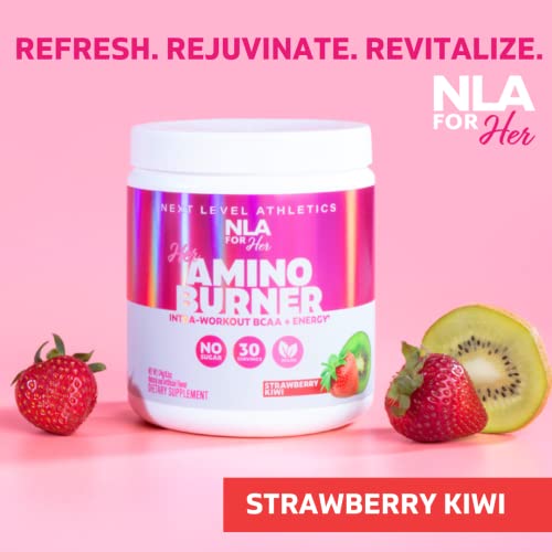 Her Thermogenic Amino Women's Pre Post & Intra Workout Booster (Strawberry Kiwi,30 Servings) NLA for Her buy supplements canada