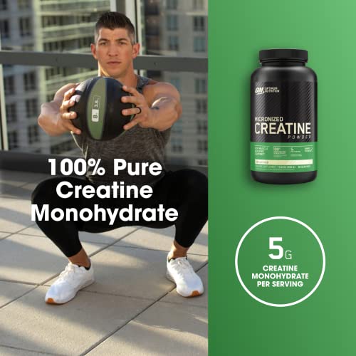 Optimum Nutrition Micronized Creatine Monohydrate Powder, Unflavored, Keto Friendly Optimum Nutrition buy supplements canada