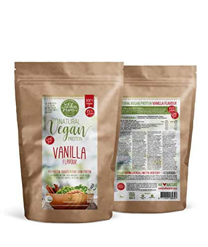 Ekopura Natural Vegan Protein – Vanilla - 500g | 75% Protein | Free from Allergens Ekopura buy supplements canada