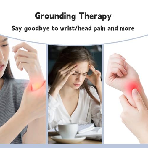 LOYDBDT Grounding Wrist Strap,Patterned Grounding Wristband,Unique Air Holes and Conductive Silver LOYDBDT buy supplements canada
