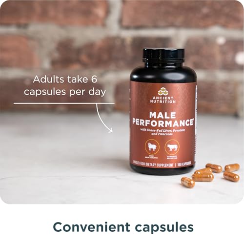 Ancient Nutrition Organ Supplements for Men, Grass-Fed and Wild Organ Complex Capsules, Liver, Prostate, Pancreas Supports Male Performance, Healthy Aging, 180 Ct Ancient Nutrition buy supplements canada