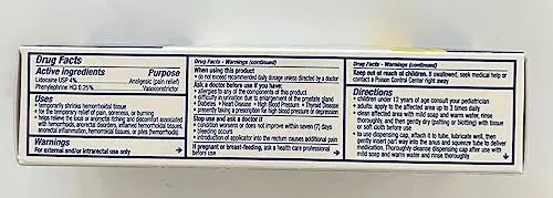 Doctor Butler’s Hemorrhoid & Fissure Ointment – Hemorrhoid Treatment and Hemorrhoid Cream with Lidocaine and Phenylephrine HCI for Fast Acting Relief of Pain, Swelling, Discomfort, and Itching (1 oz.) Doctor Butler's buy supplements canada