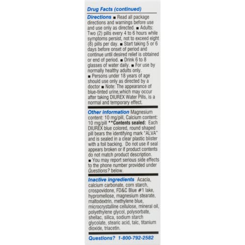 Diurex Water Pills, 42 ct Diurex buy supplements canada