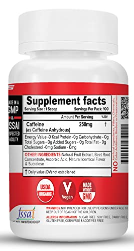 NutriJa Caffeine Powder Pre Workout Supplement - 100 Servings NutriJa buy supplements canada
