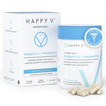 Happy v Dr. Formulated Vaginal Probiotics for Women, Clinically Proven Womens Probiotic Happy v buy supplements canada